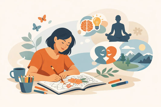 9 Benefits of Coloring Books for Adults