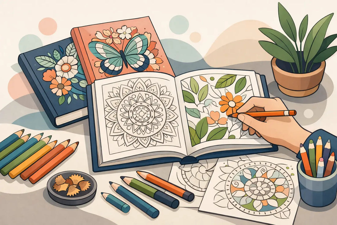 Top Rated Coloring Books for Adults