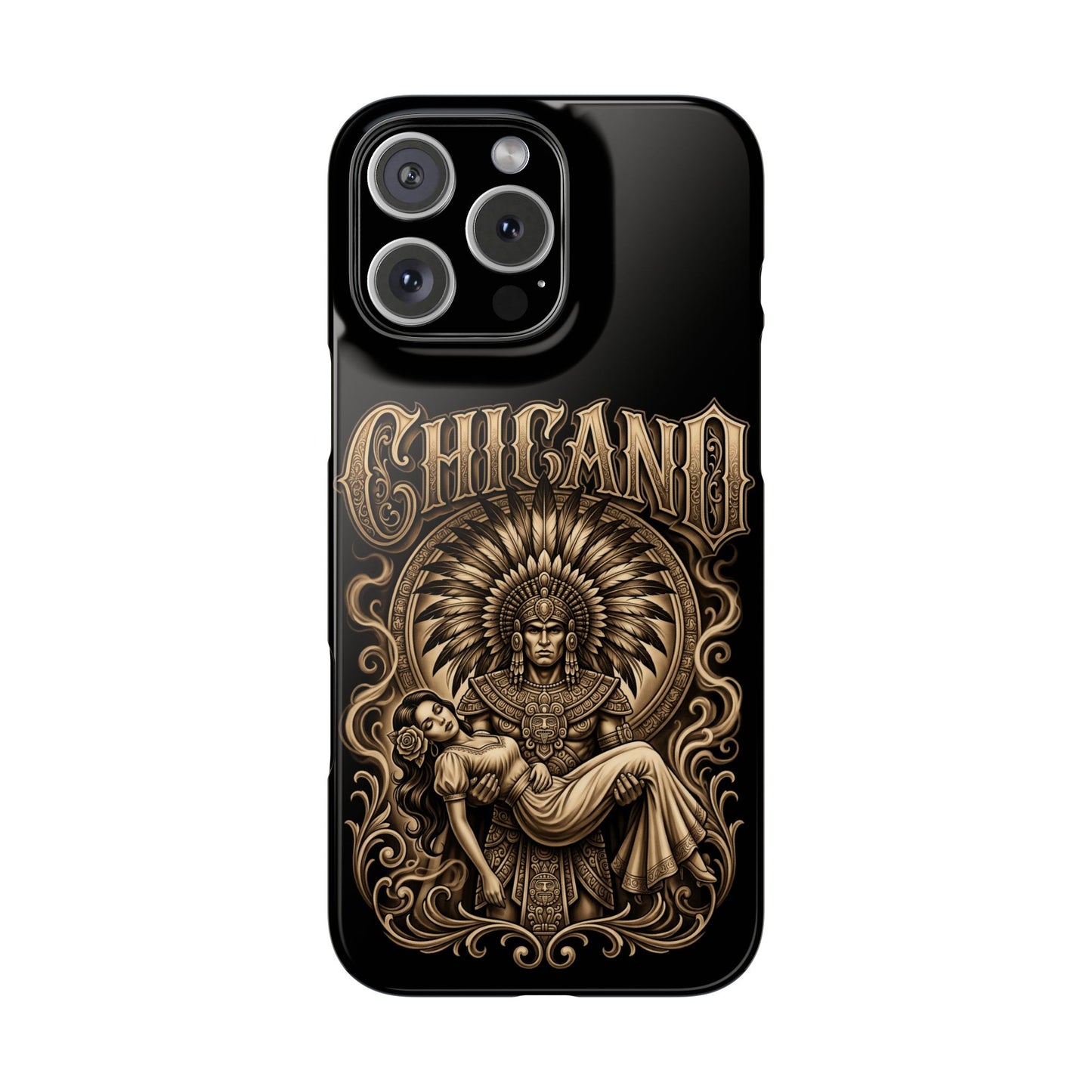 Chicano Aztec Slim Phone Case  Protective Cover