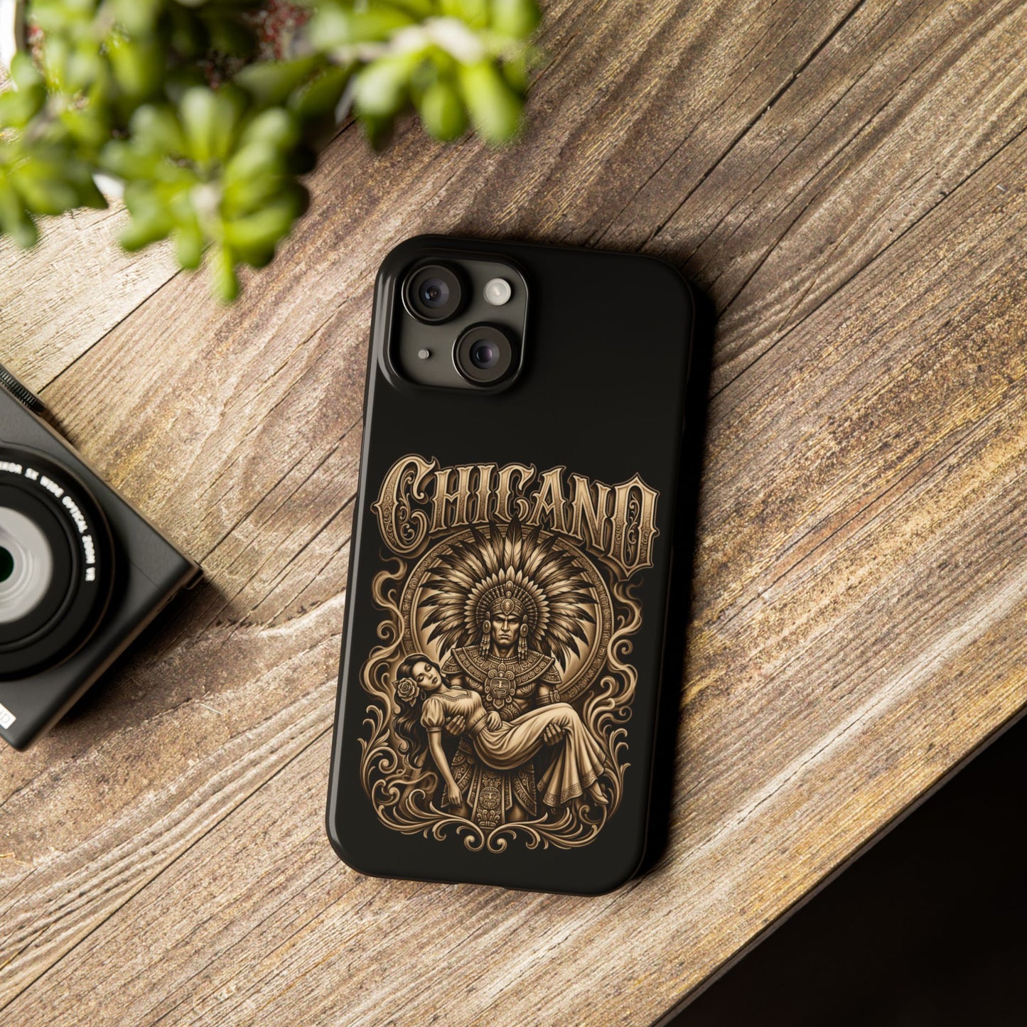 Chicano Aztec Slim Phone Case  Protective Cover