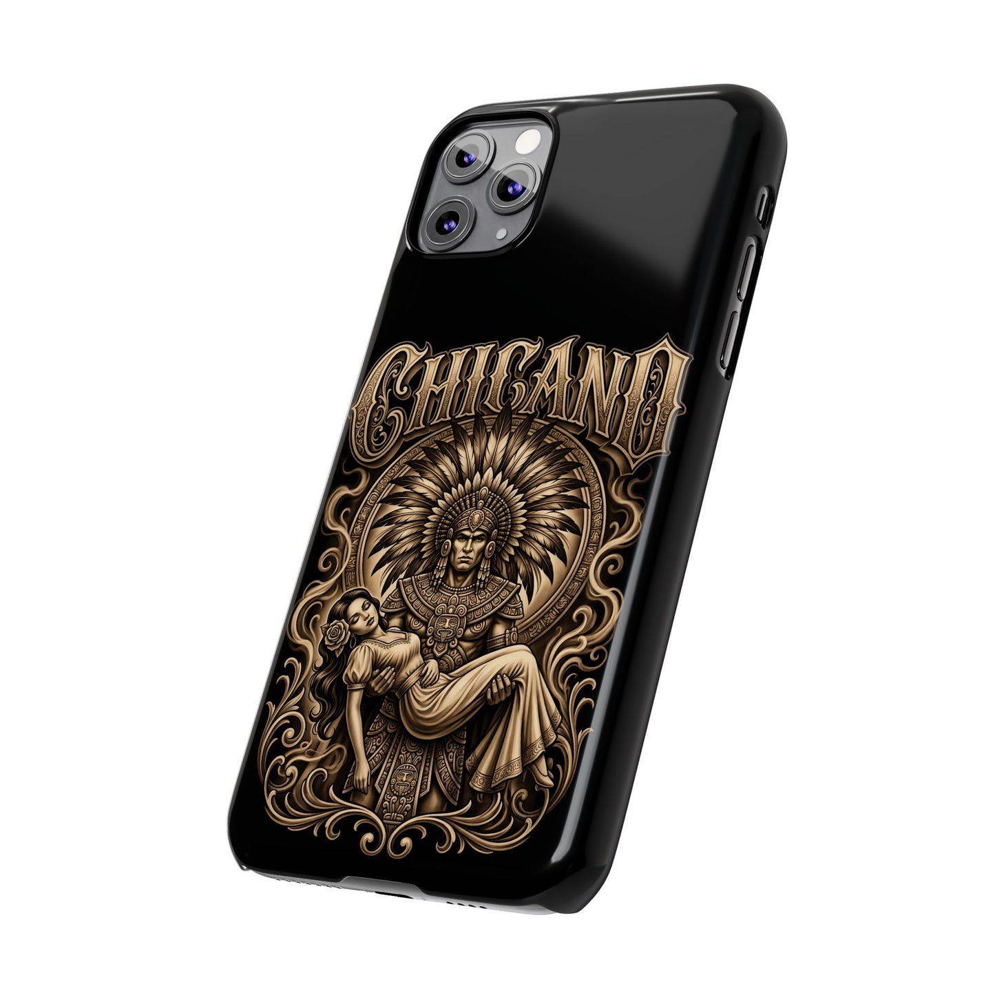 Chicano Aztec Slim Phone Case  Protective Cover