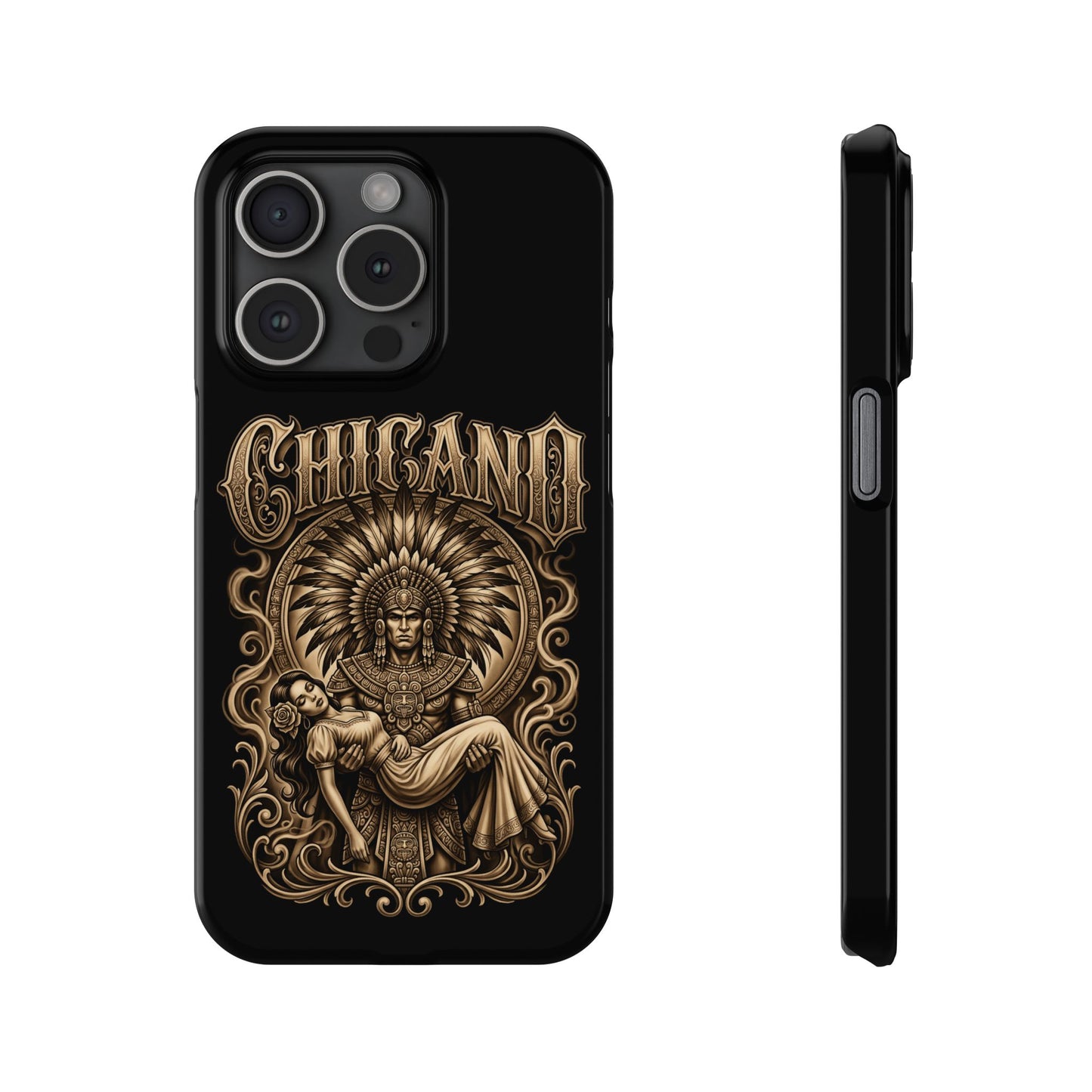 Chicano Aztec Slim Phone Case  Protective Cover