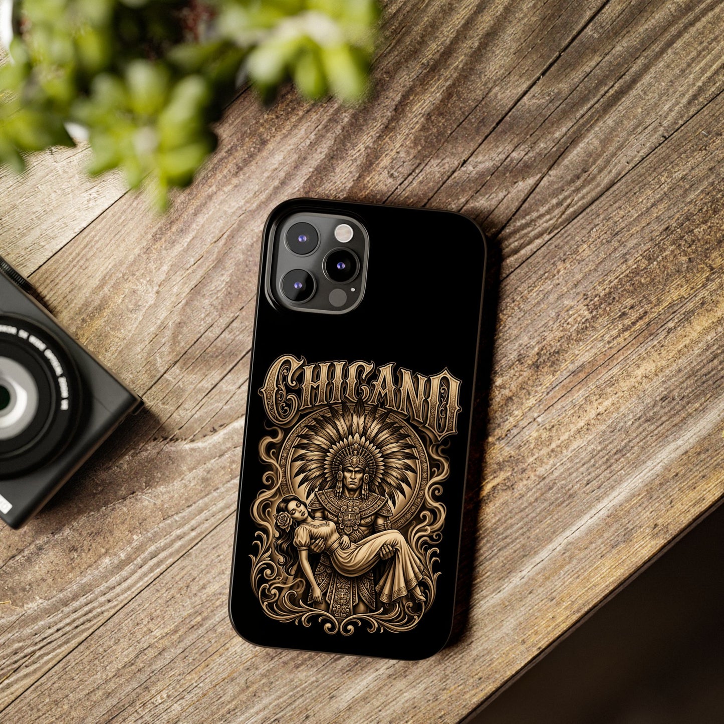 Chicano Aztec Slim Phone Case  Protective Cover