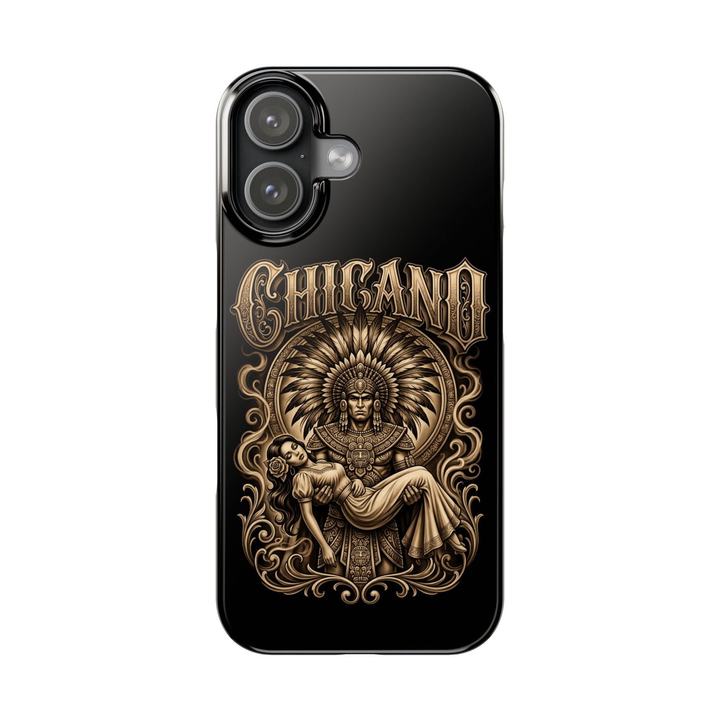 Chicano Aztec Slim Phone Case  Protective Cover