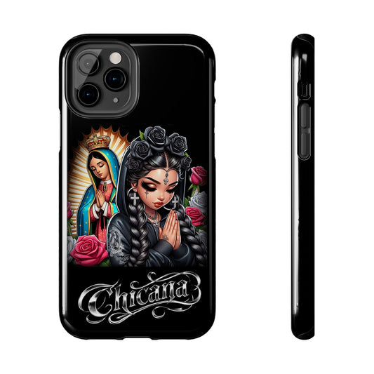 Chicana Virgen Prayer Design (Protective Art Case)