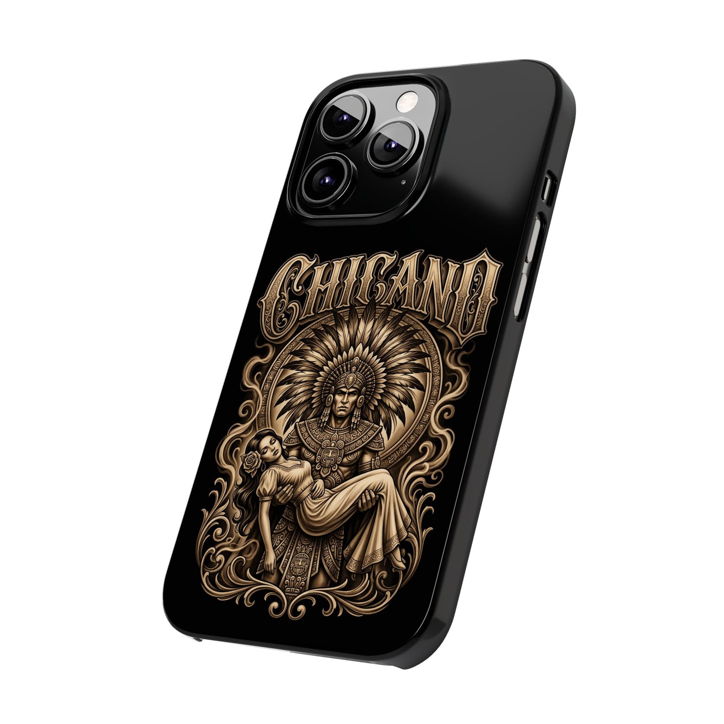 Chicano Aztec Slim Phone Case  Protective Cover