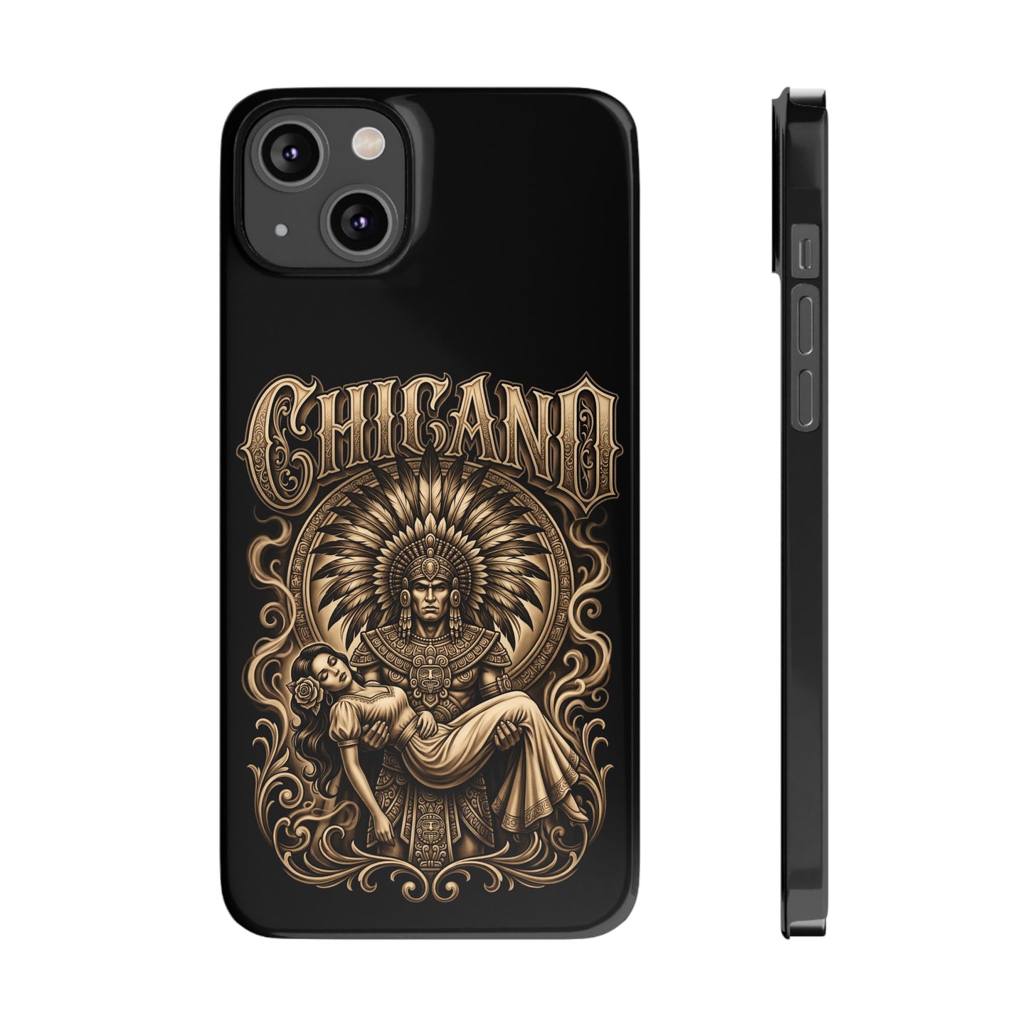 Chicano Aztec Slim Phone Case  Protective Cover