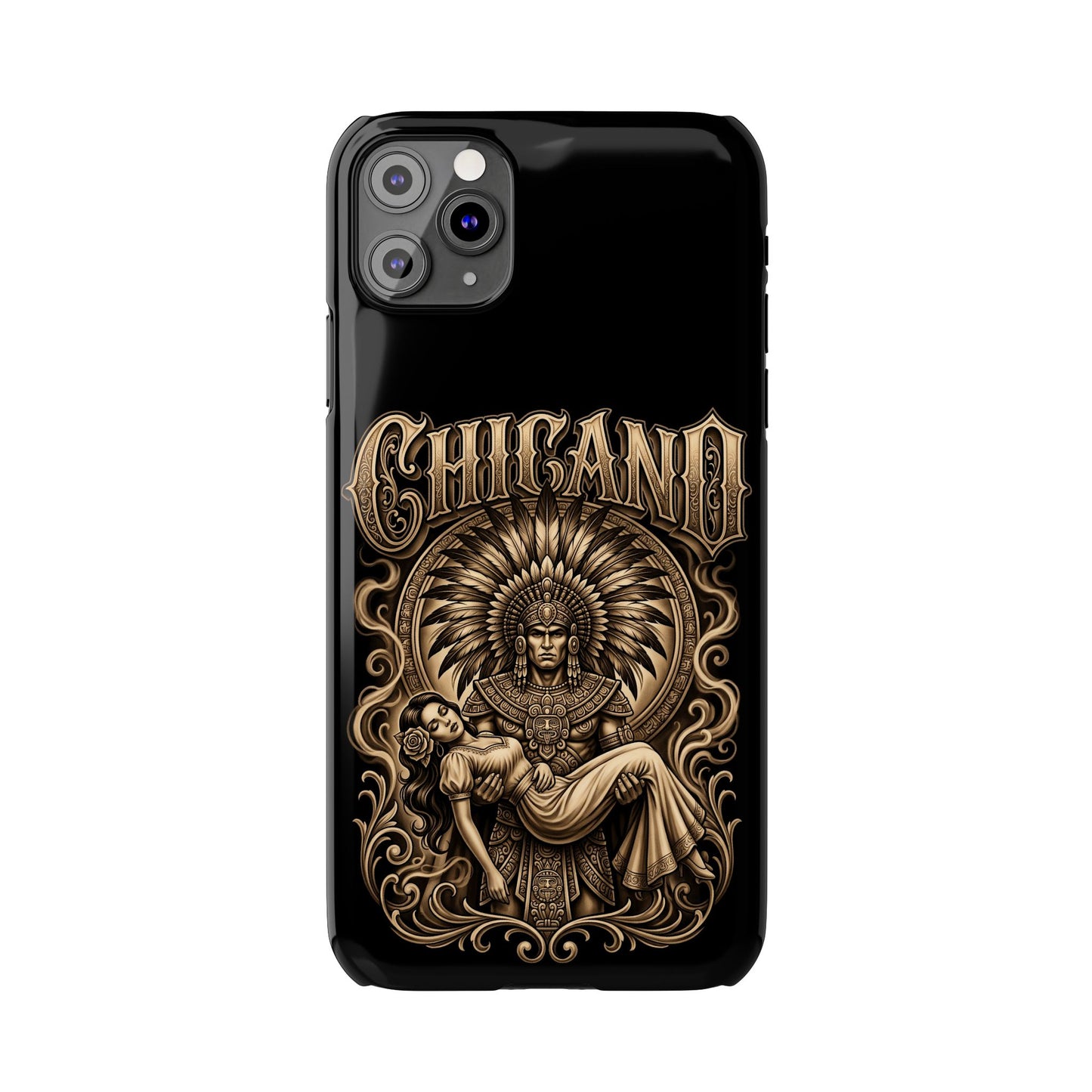 Chicano Aztec Slim Phone Case  Protective Cover