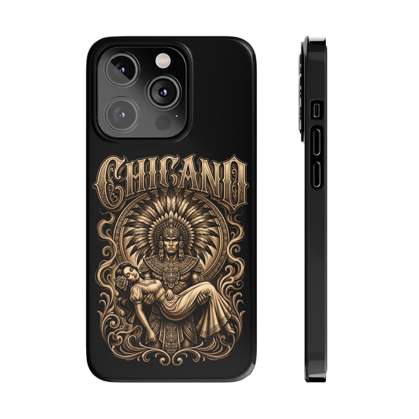 Chicano Aztec Slim Phone Case  Protective Cover