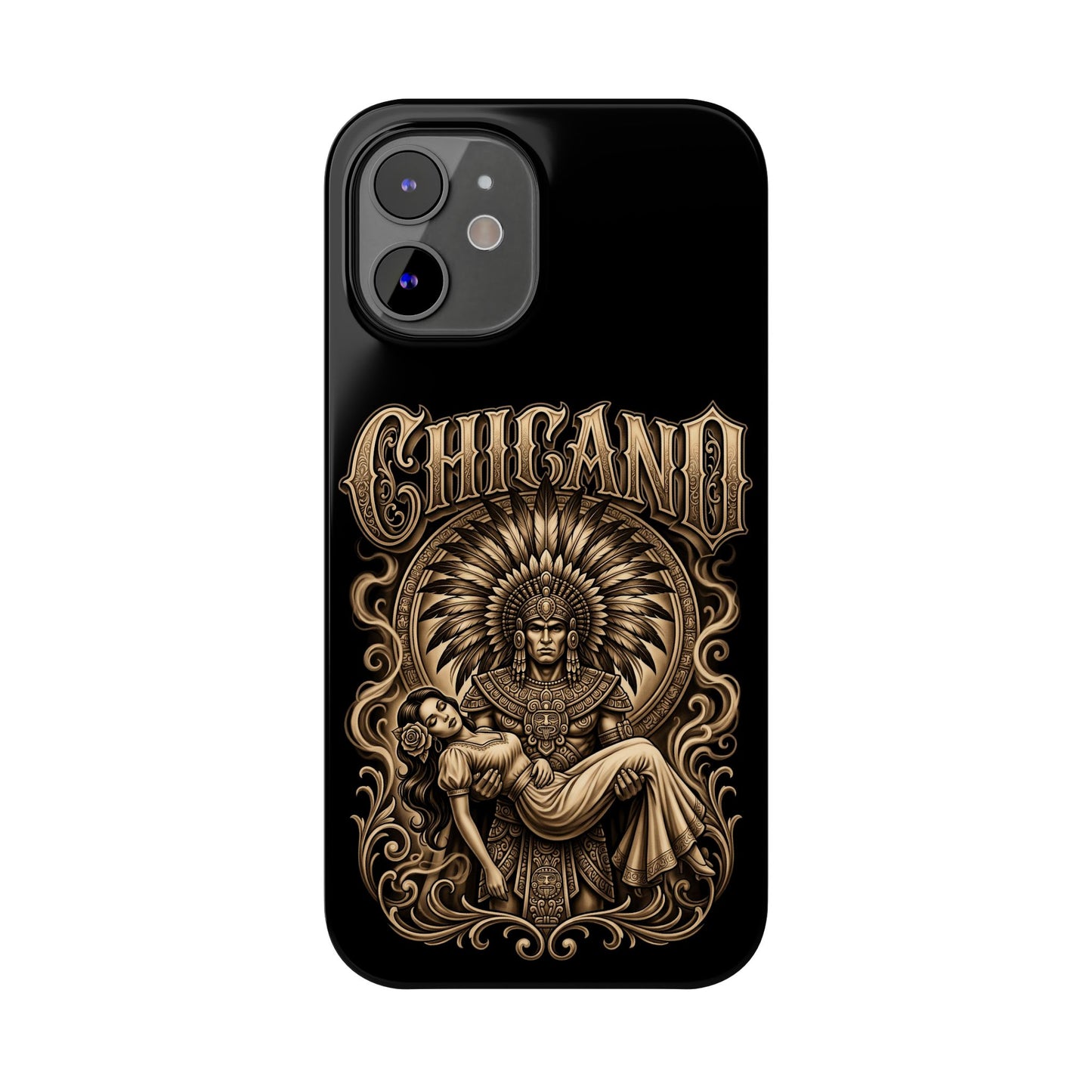 Chicano Aztec Slim Phone Case  Protective Cover