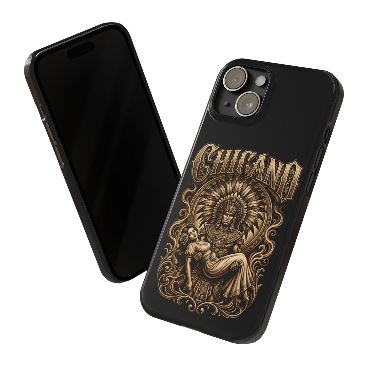 Chicano Aztec Slim Phone Case  Protective Cover