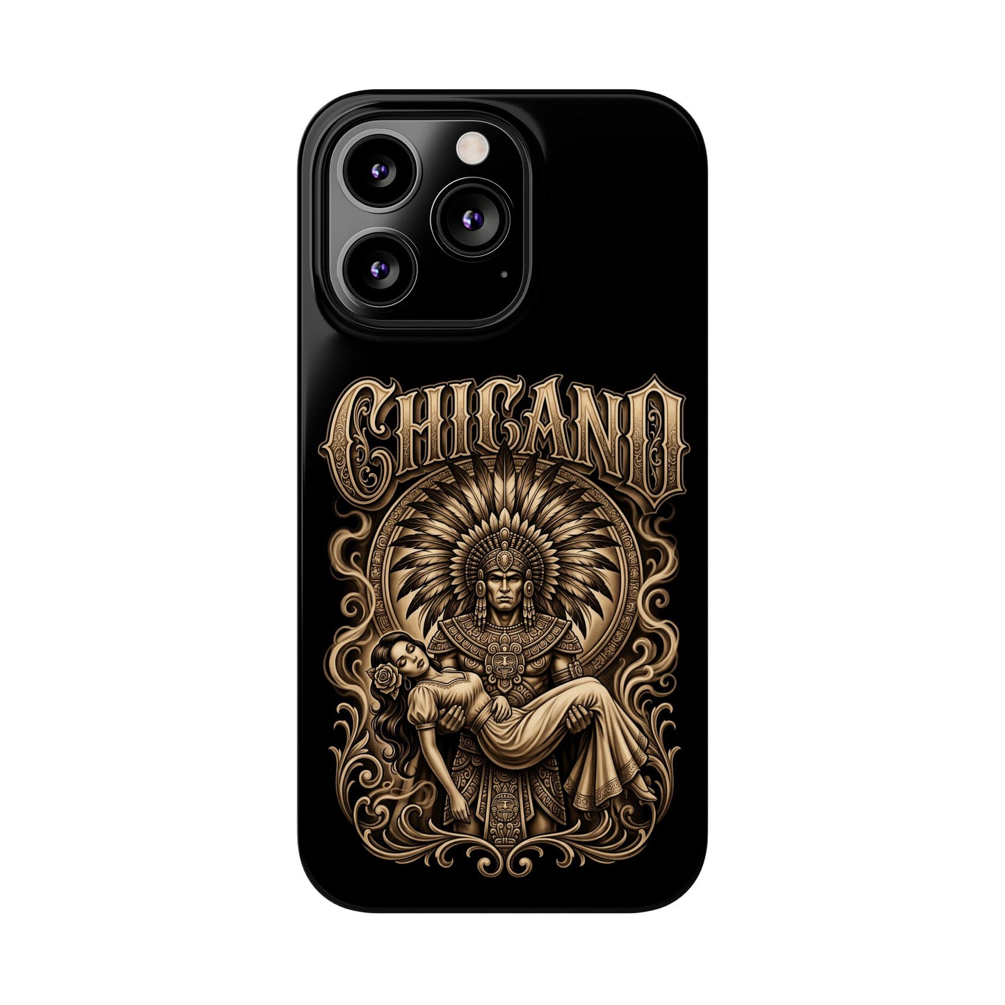 Chicano Aztec Slim Phone Case  Protective Cover