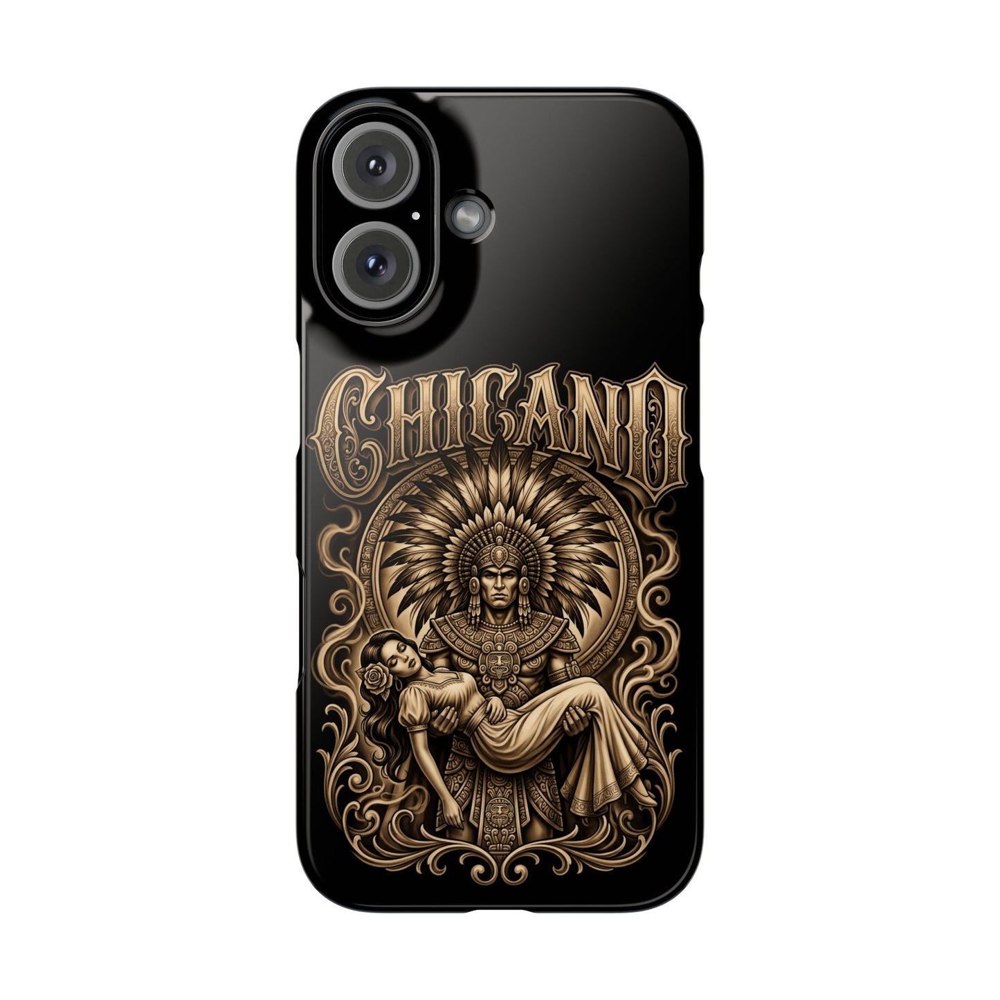Chicano Aztec Slim Phone Case  Protective Cover