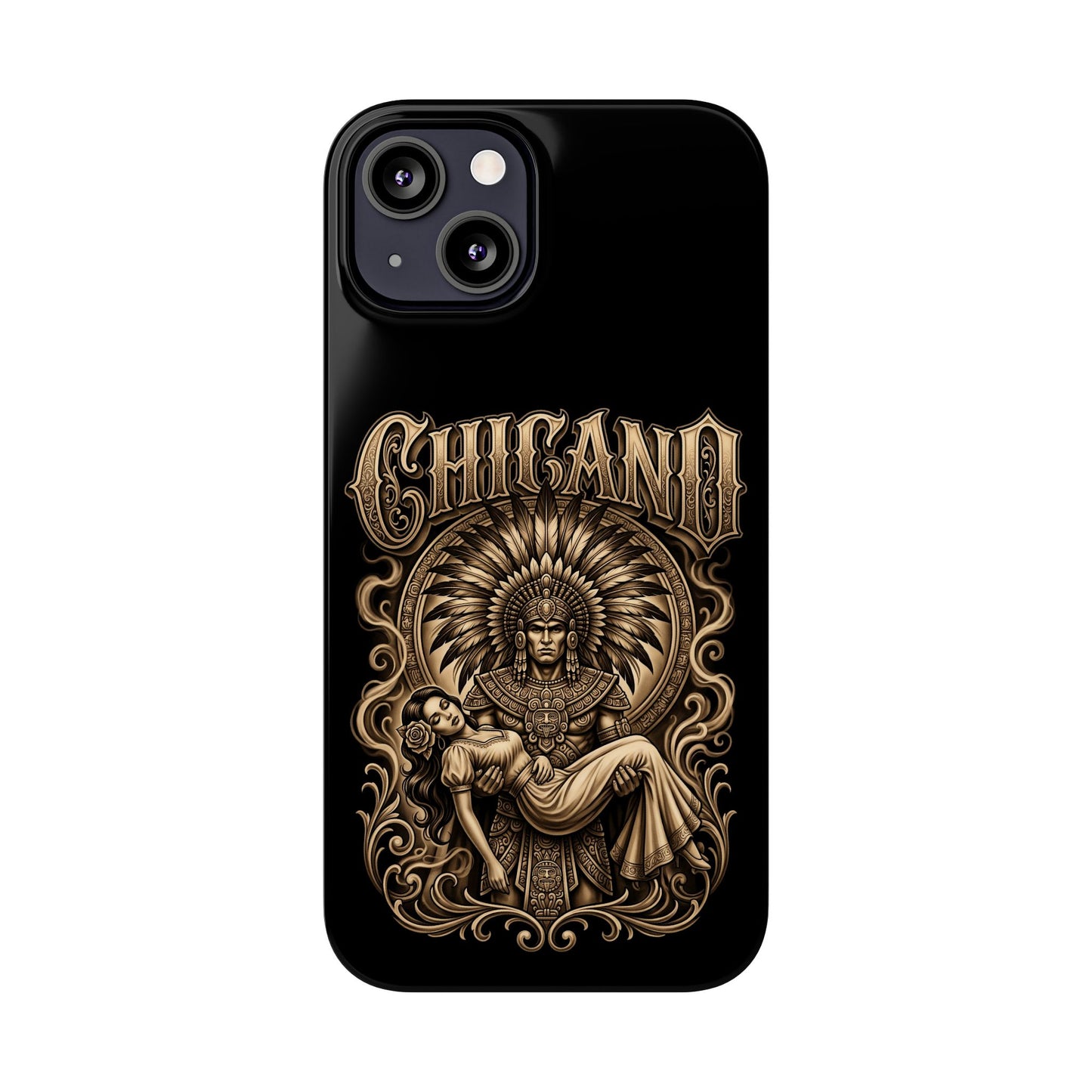 Chicano Aztec Slim Phone Case  Protective Cover
