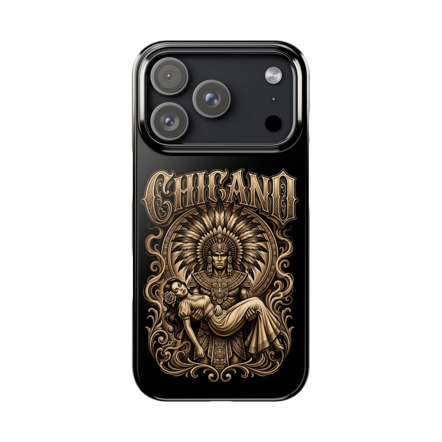 Chicano Aztec Slim Phone Case  Protective Cover