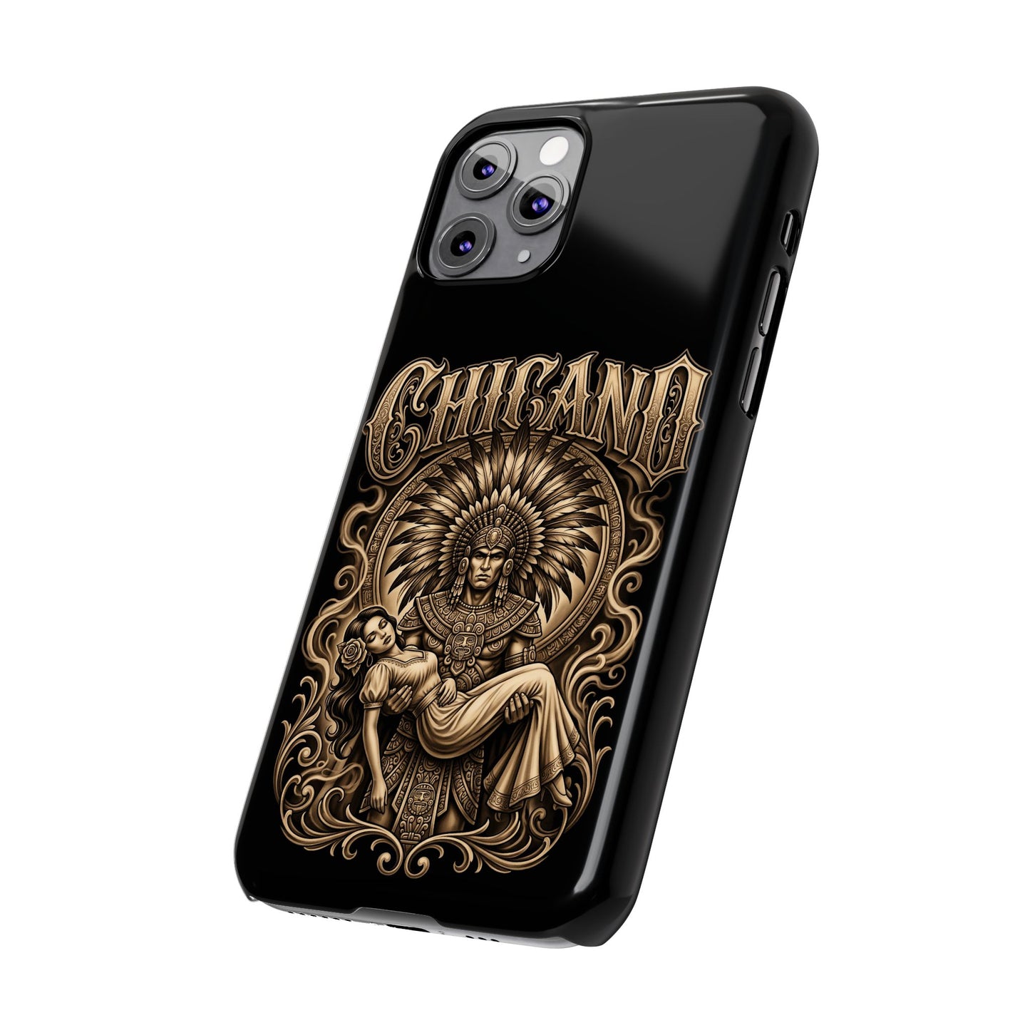Chicano Aztec Slim Phone Case  Protective Cover