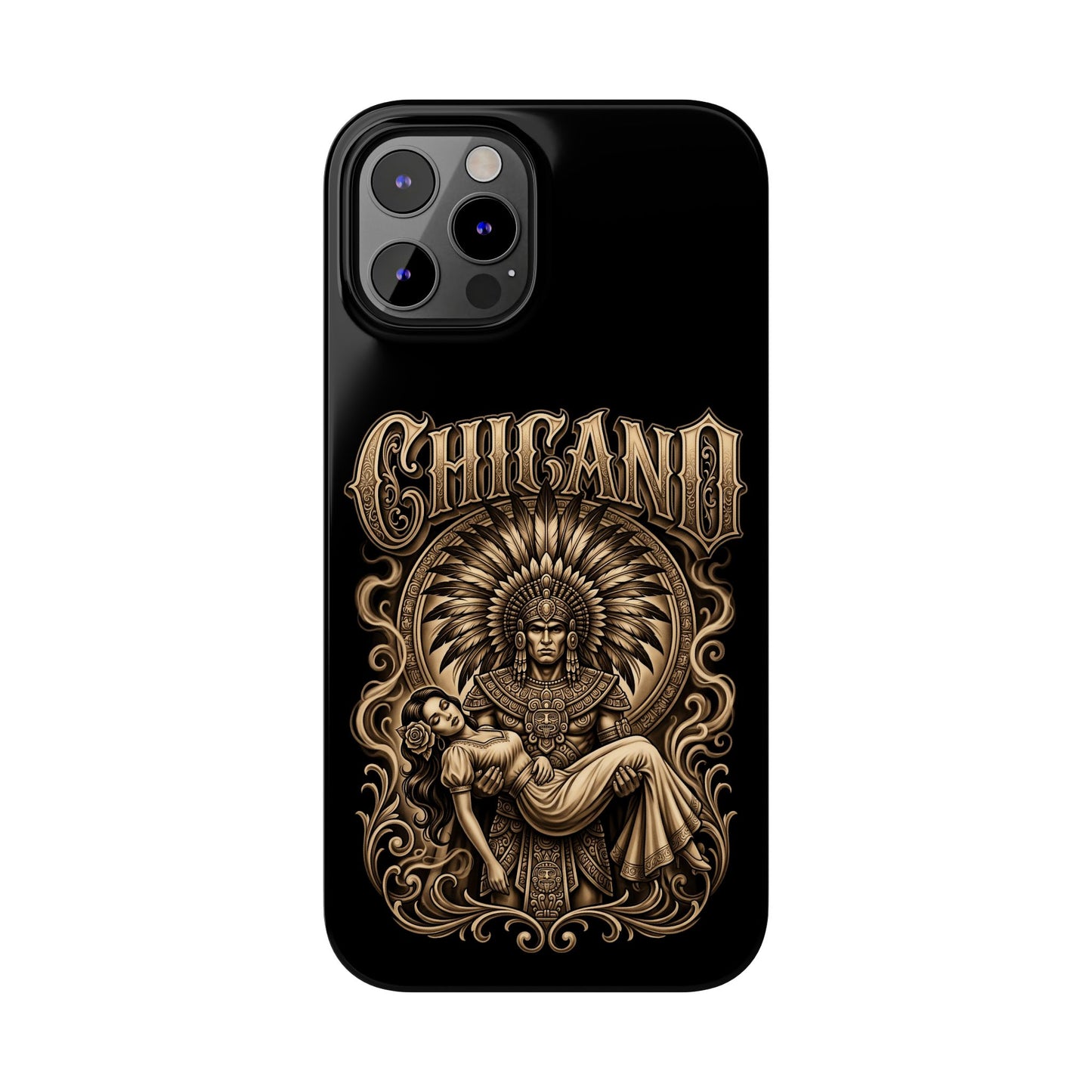 Chicano Aztec Slim Phone Case  Protective Cover