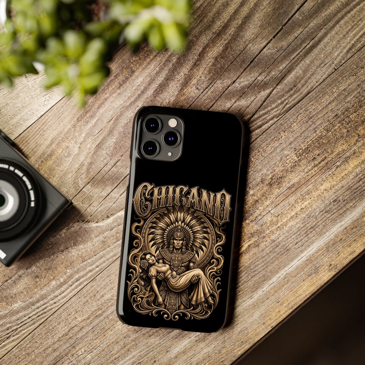 Chicano Aztec Slim Phone Case  Protective Cover
