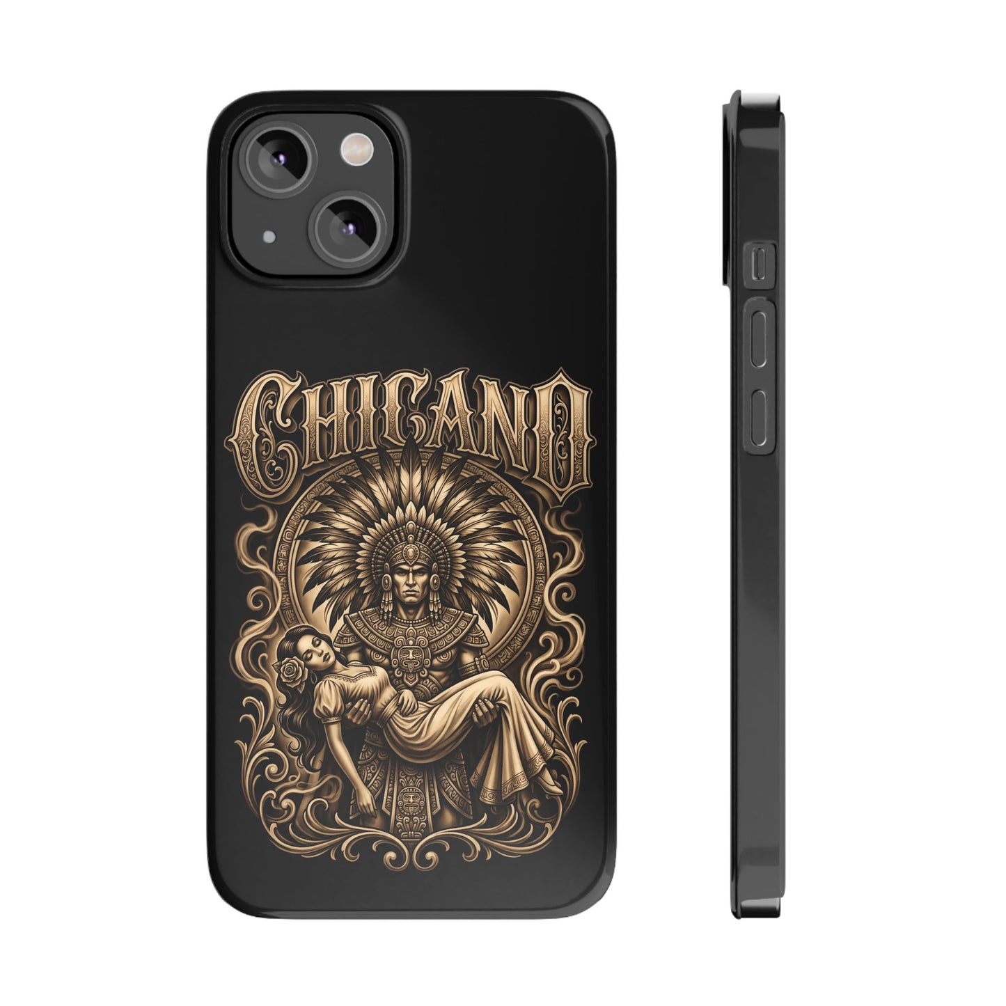 Chicano Aztec Slim Phone Case  Protective Cover