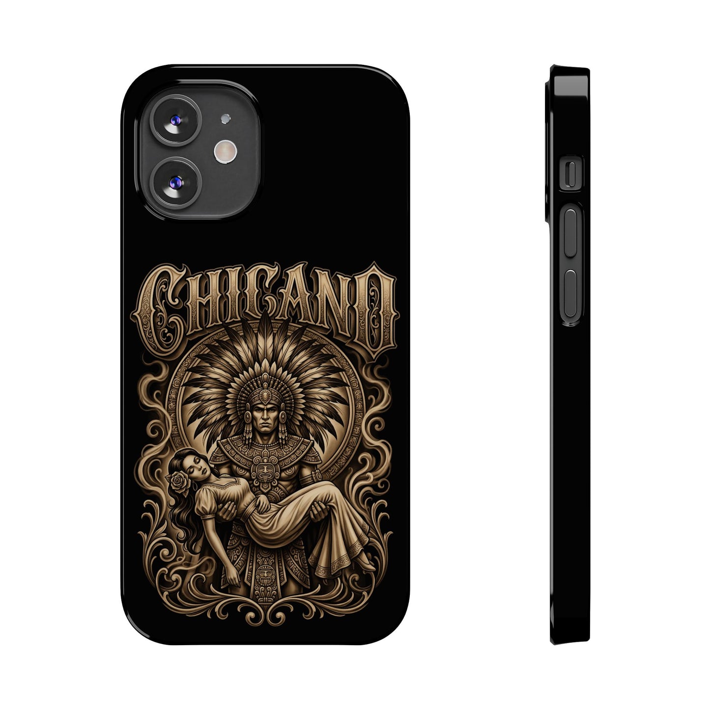 Chicano Aztec Slim Phone Case  Protective Cover