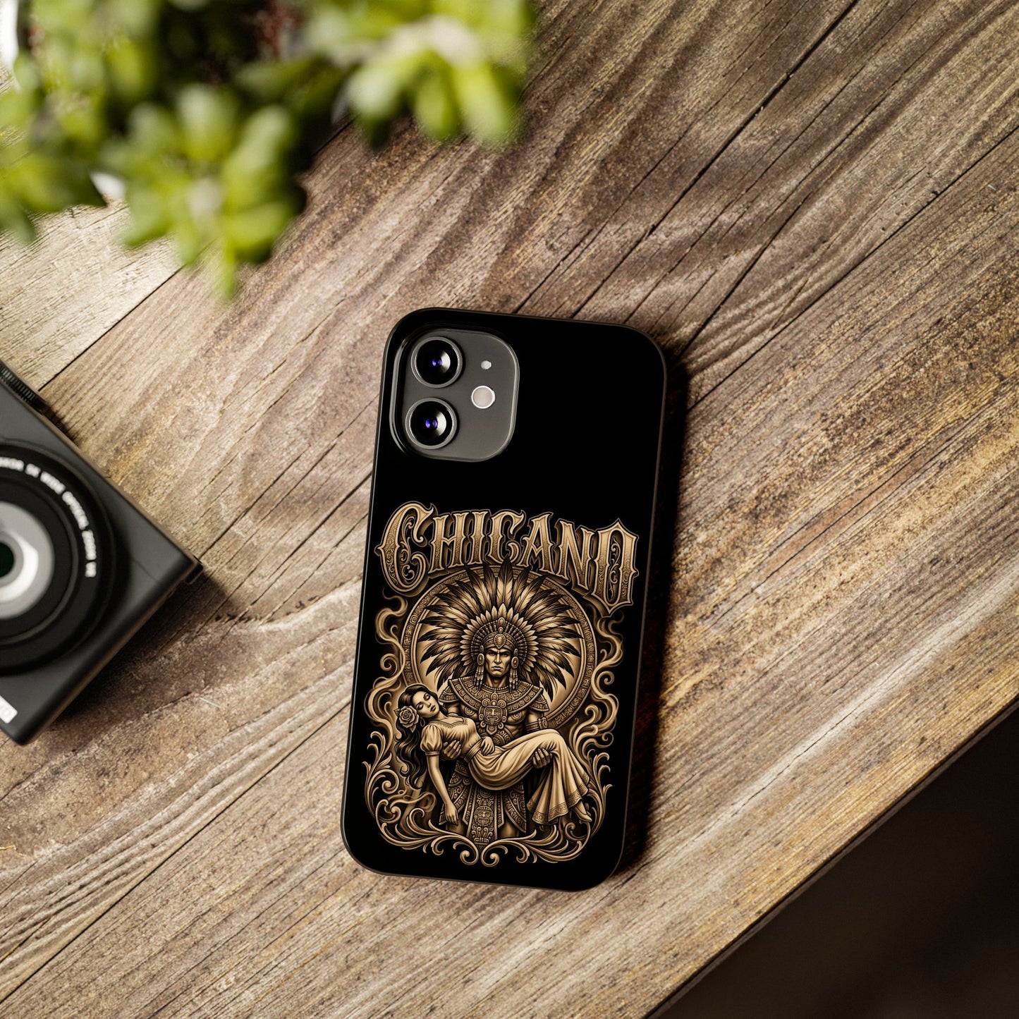 Chicano Aztec Slim Phone Case  Protective Cover