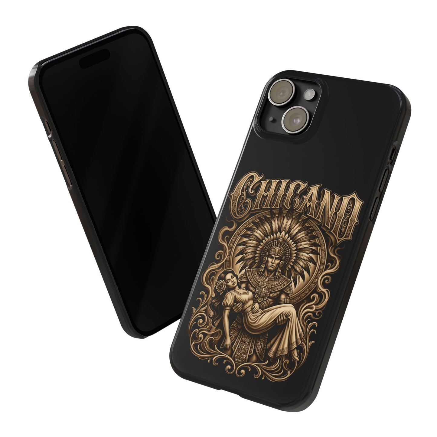 Chicano Aztec Slim Phone Case  Protective Cover