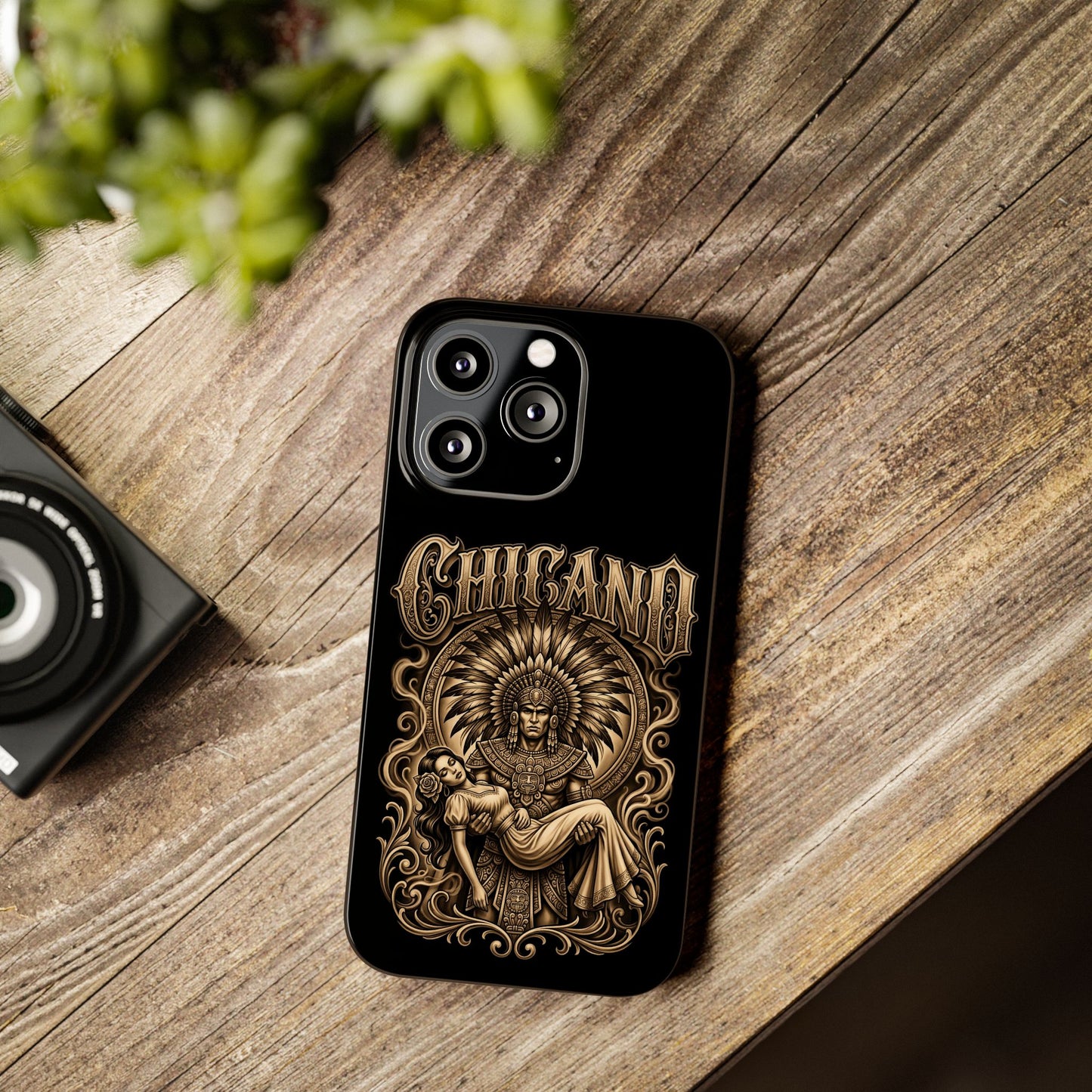 Chicano Aztec Slim Phone Case  Protective Cover