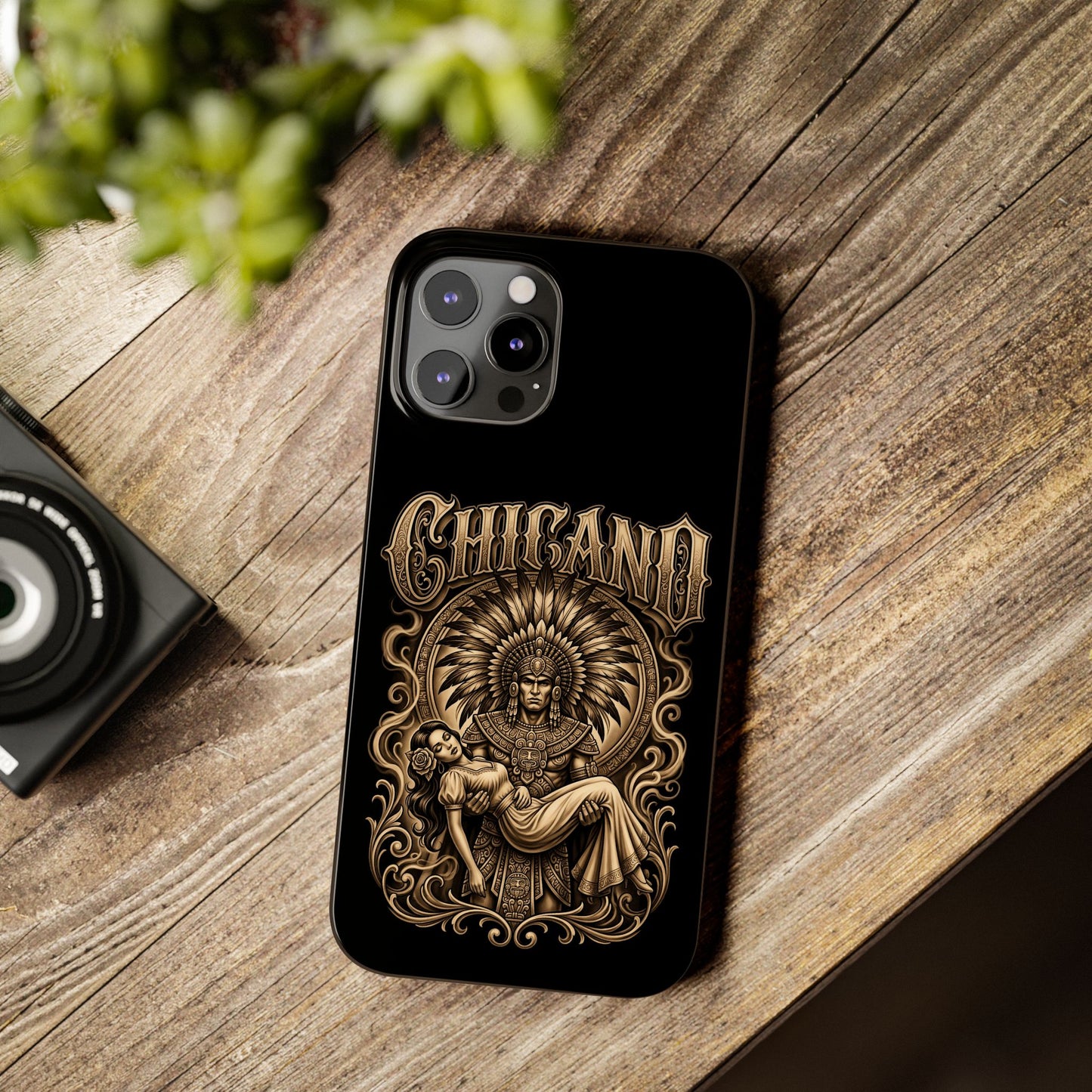 Chicano Aztec Slim Phone Case  Protective Cover