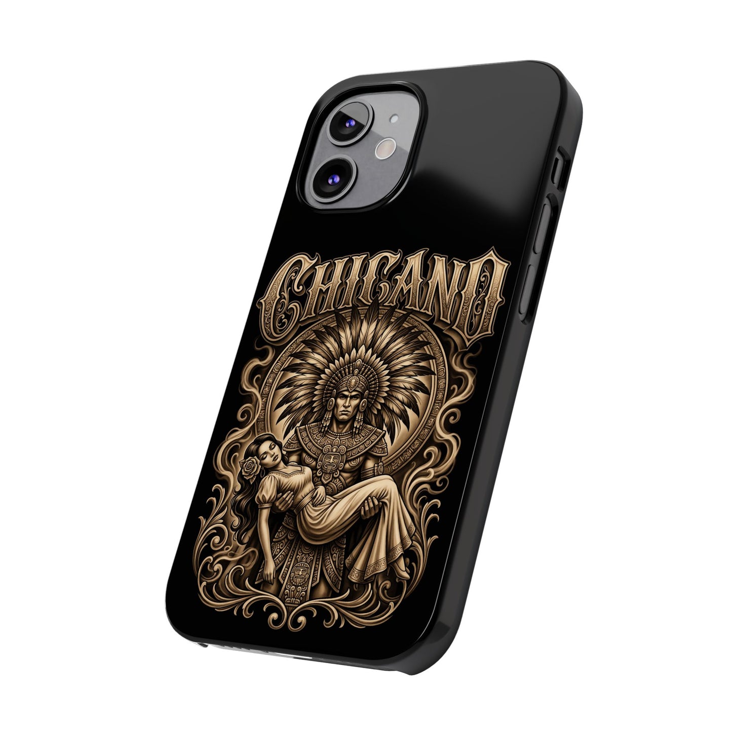Chicano Aztec Slim Phone Case  Protective Cover