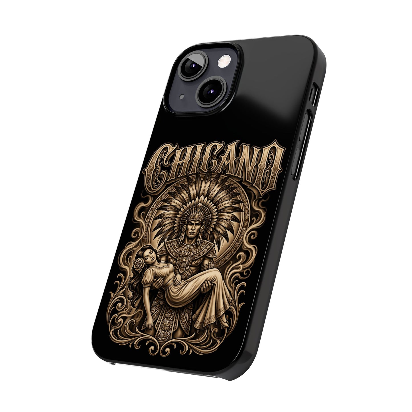 Chicano Aztec Slim Phone Case  Protective Cover