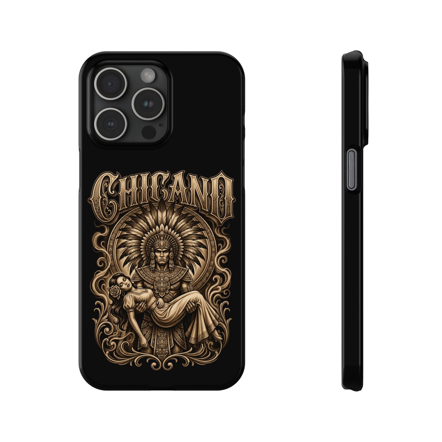 Chicano Aztec Slim Phone Case  Protective Cover
