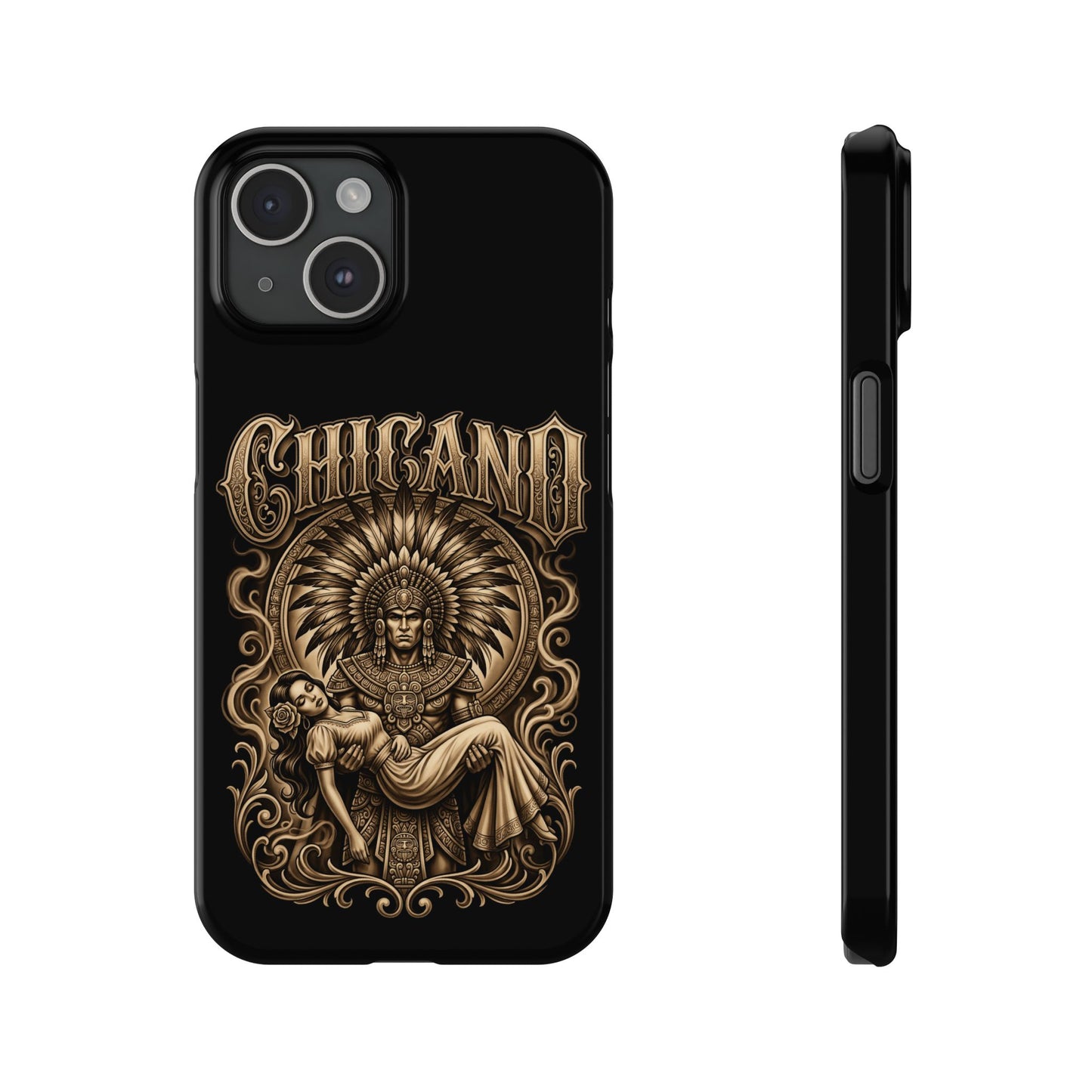 Chicano Aztec Slim Phone Case  Protective Cover