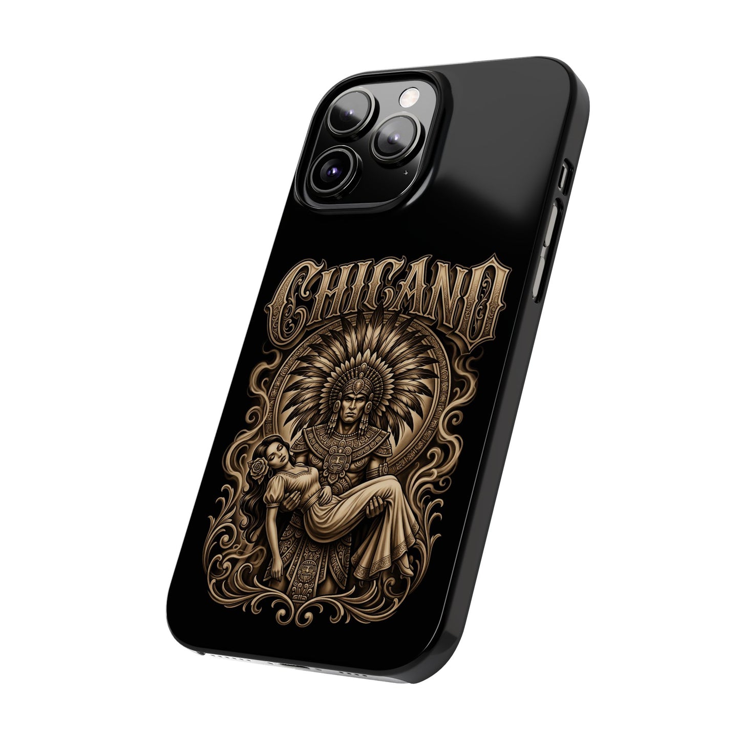 Chicano Aztec Slim Phone Case  Protective Cover