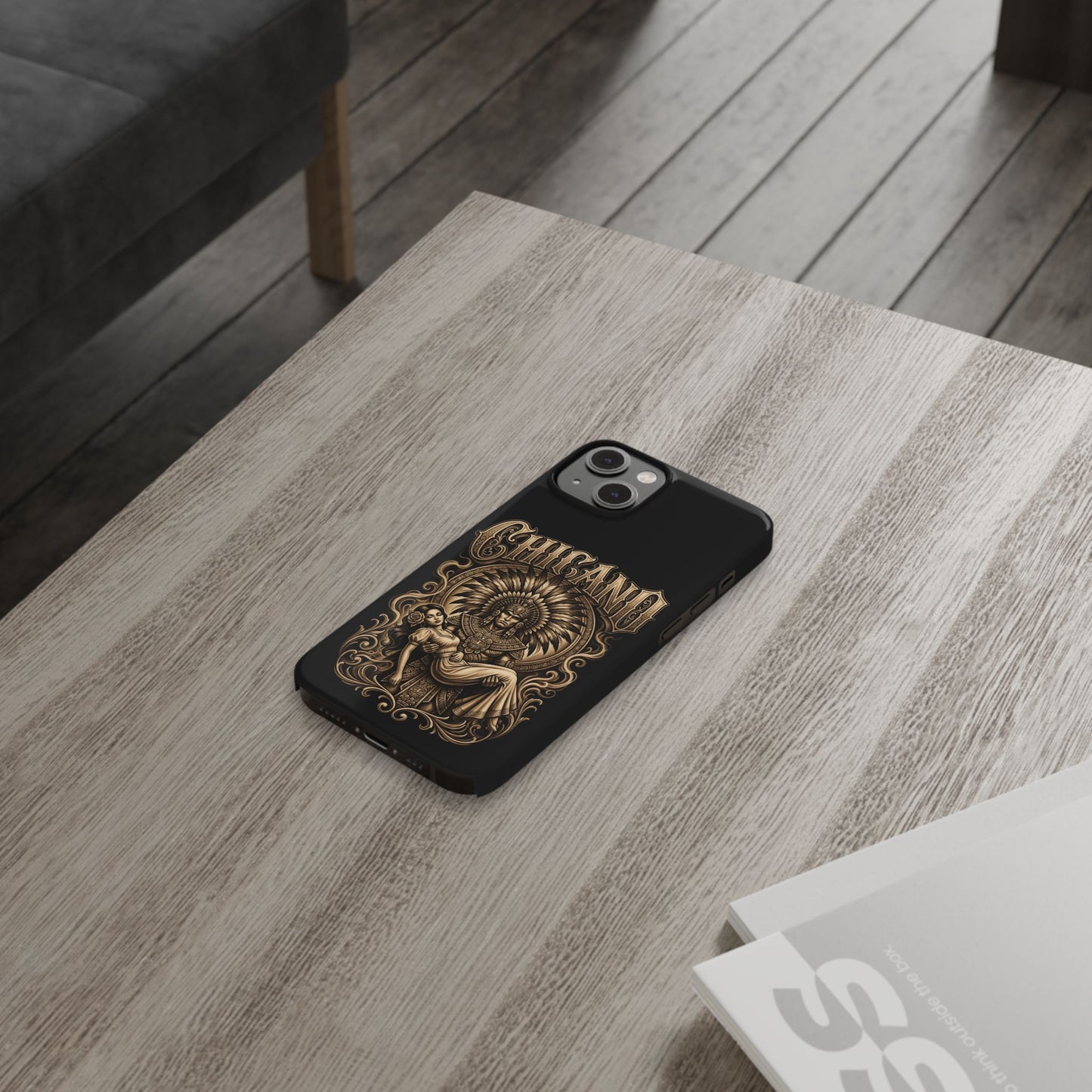 Chicano Aztec Slim Phone Case  Protective Cover