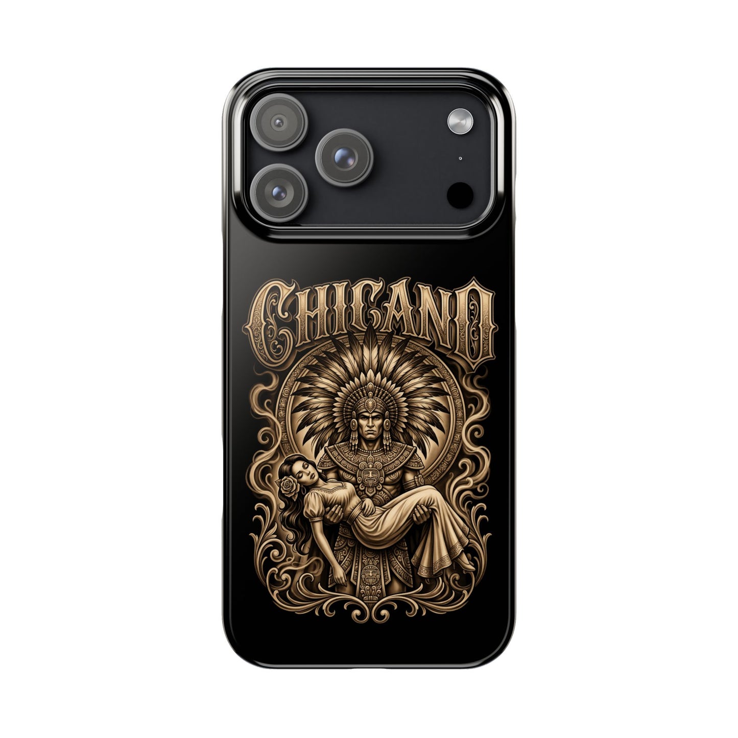Chicano Aztec Slim Phone Case  Protective Cover