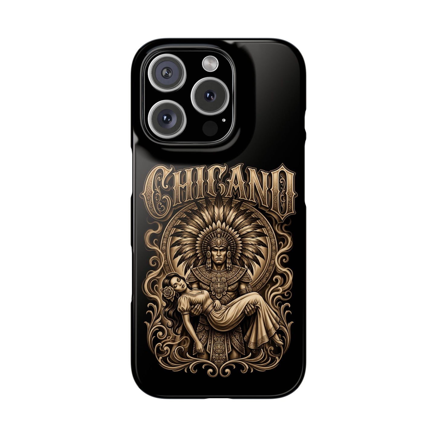 Chicano Aztec Slim Phone Case  Protective Cover