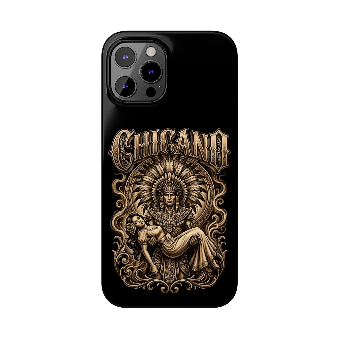 Chicano Aztec Slim Phone Case  Protective Cover