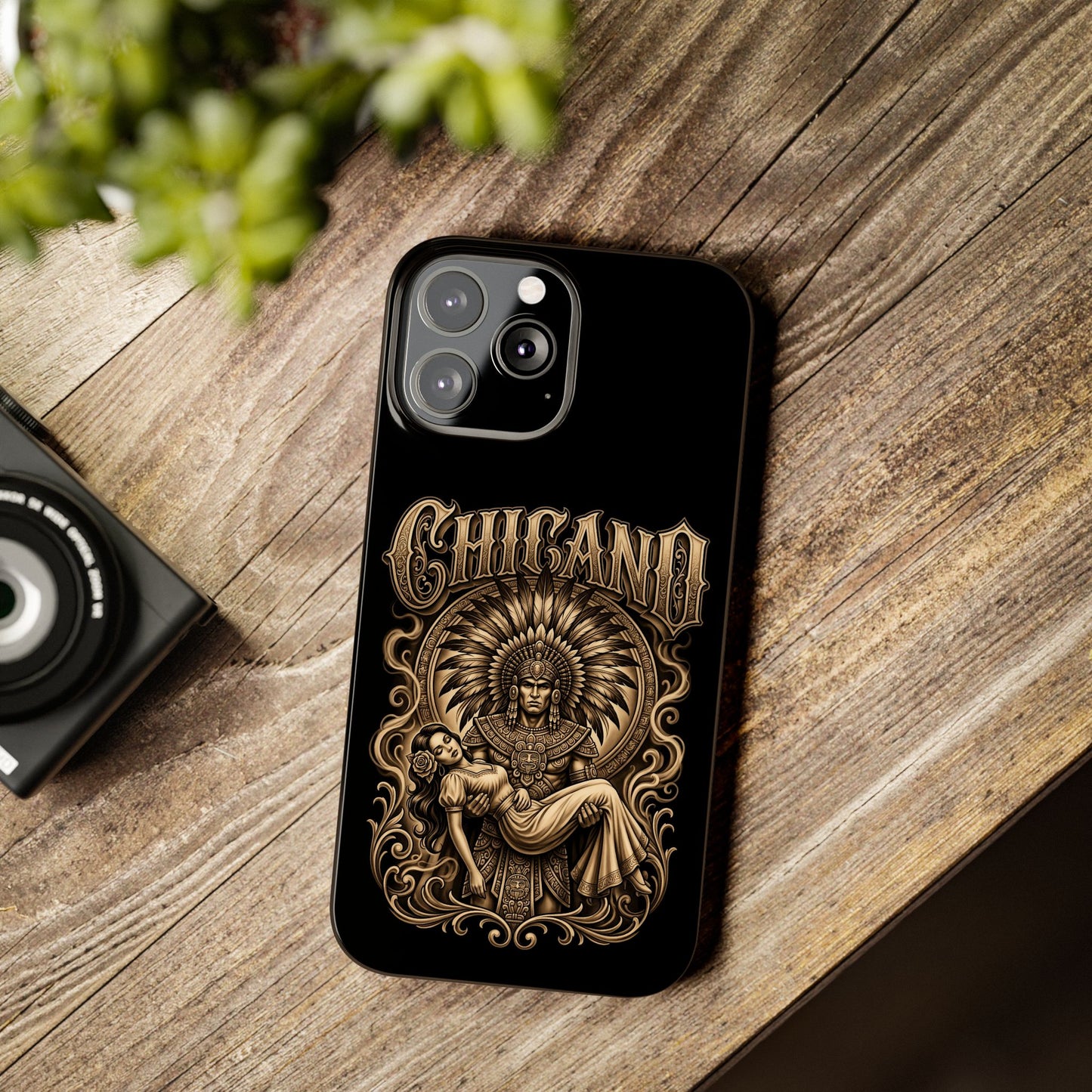 Chicano Aztec Slim Phone Case  Protective Cover