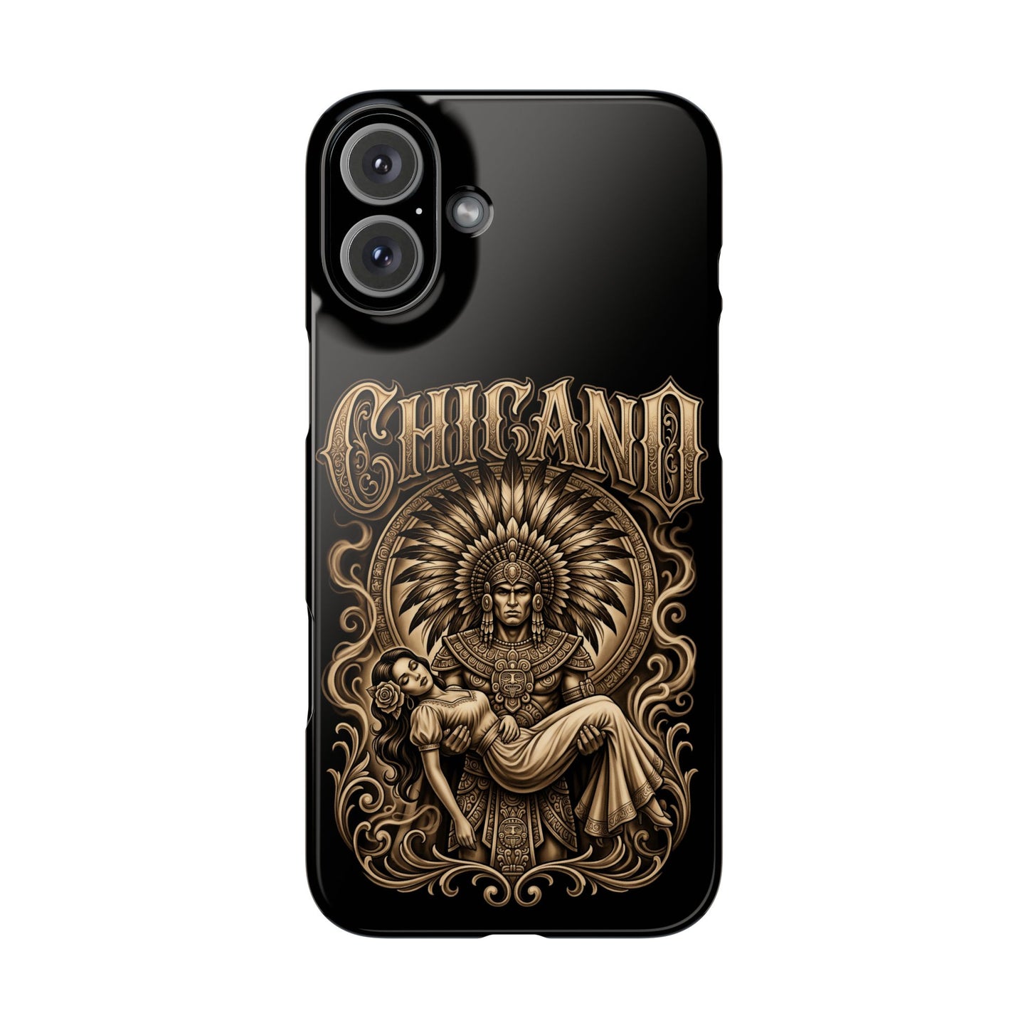 Chicano Aztec Slim Phone Case  Protective Cover