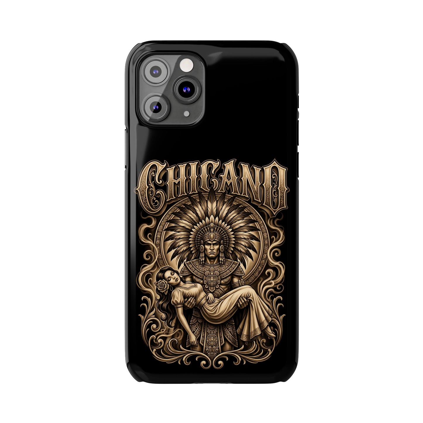 Chicano Aztec Slim Phone Case  Protective Cover