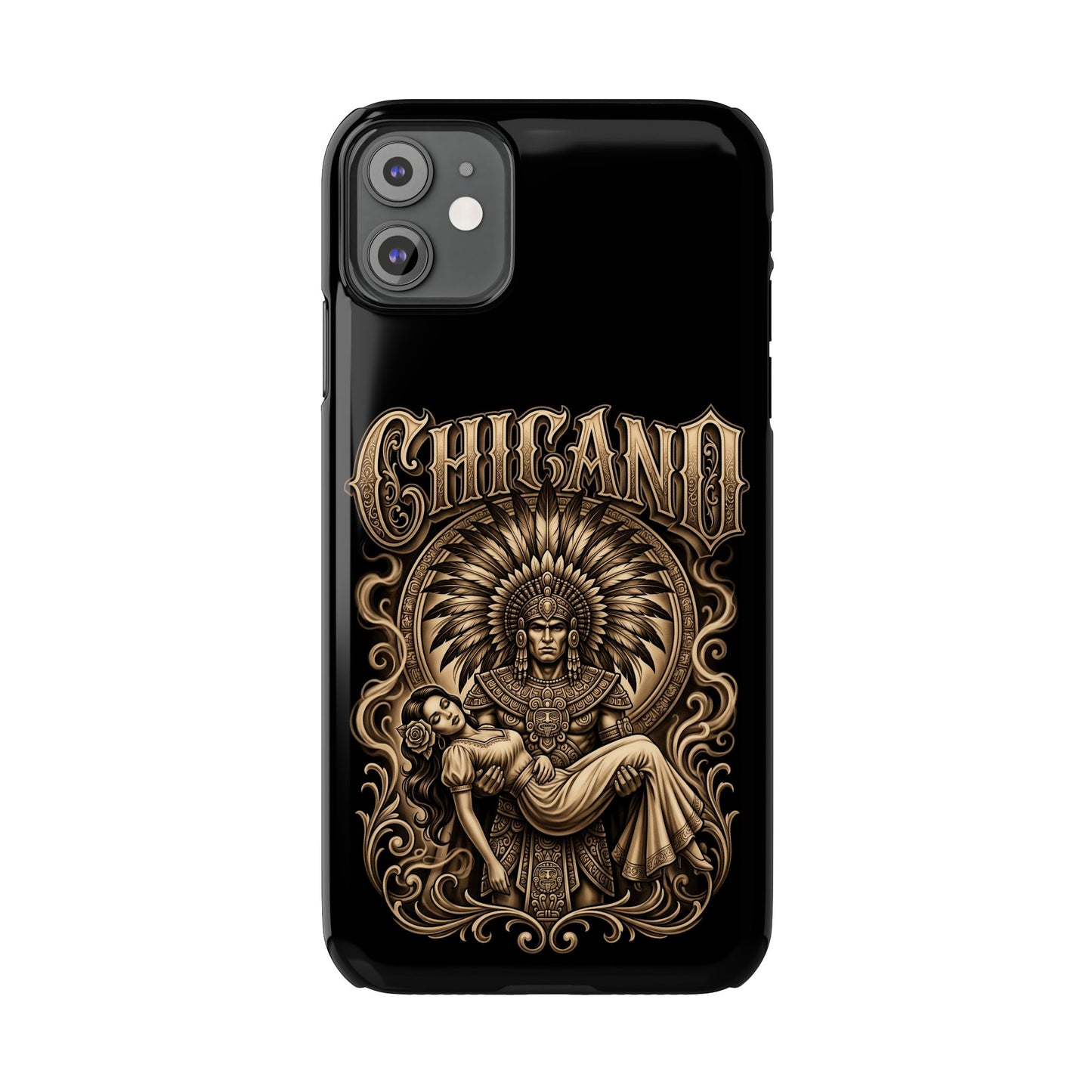 Chicano Aztec Slim Phone Case  Protective Cover