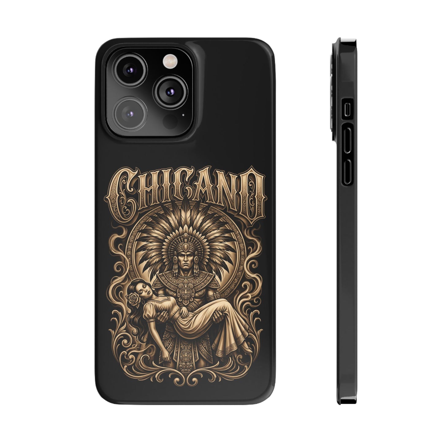 Chicano Aztec Slim Phone Case  Protective Cover