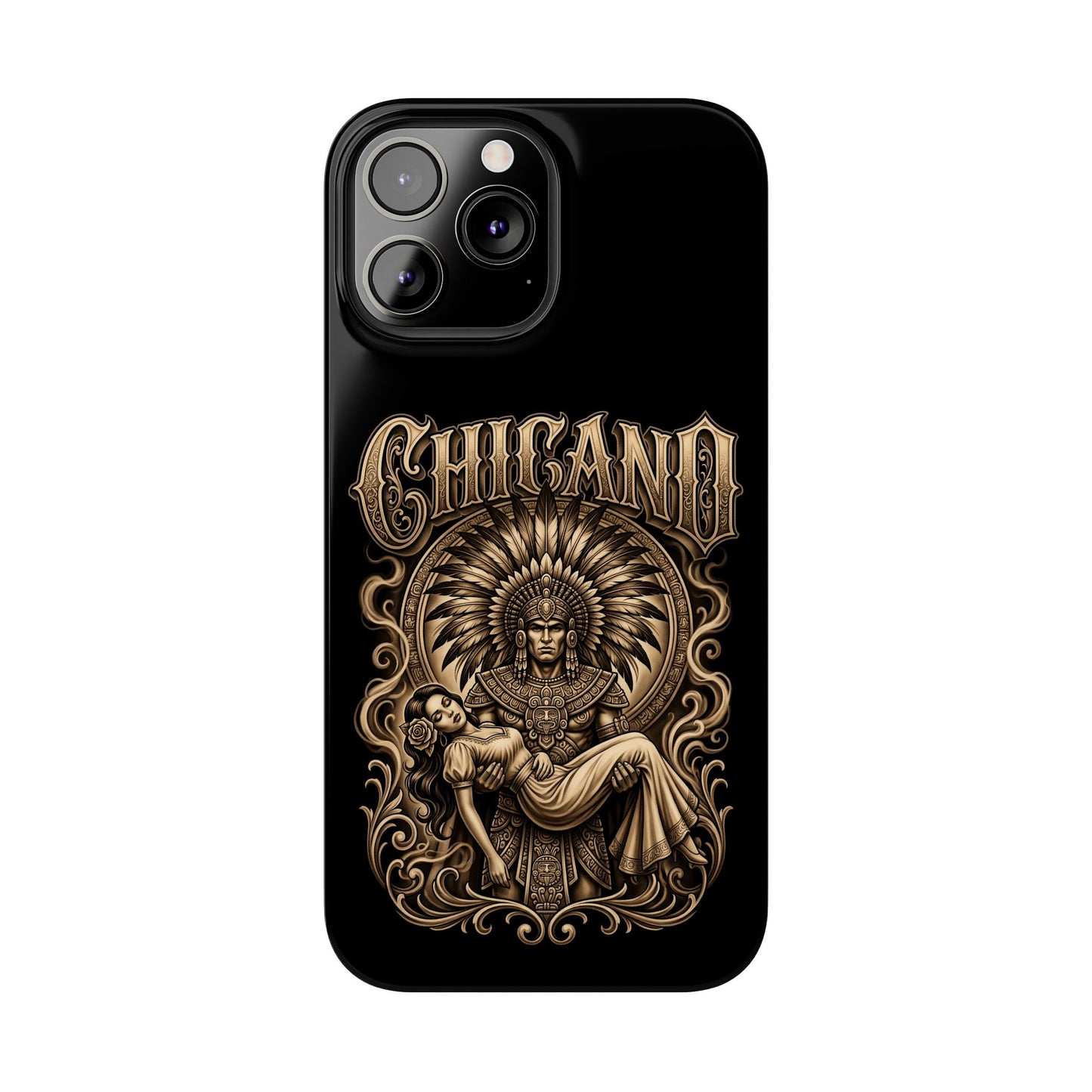 Chicano Aztec Slim Phone Case  Protective Cover