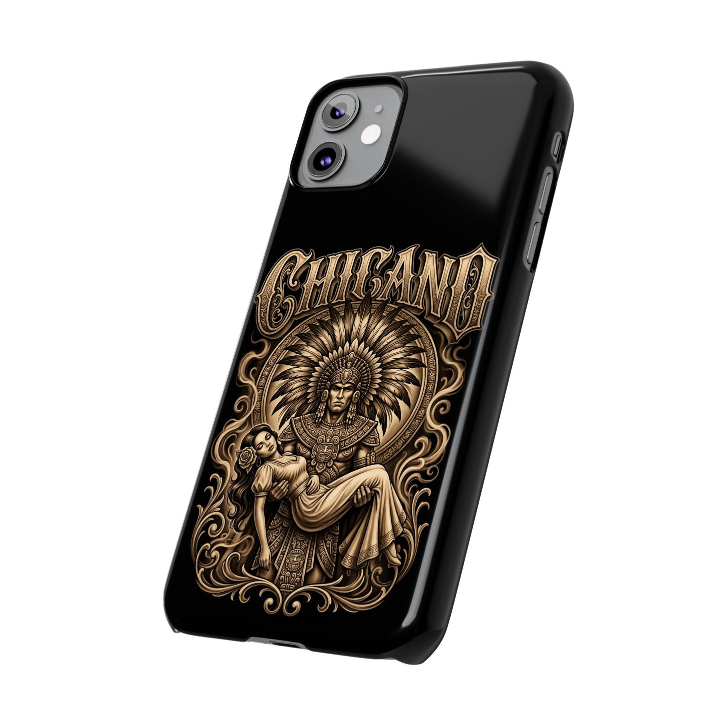 Chicano Aztec Slim Phone Case  Protective Cover