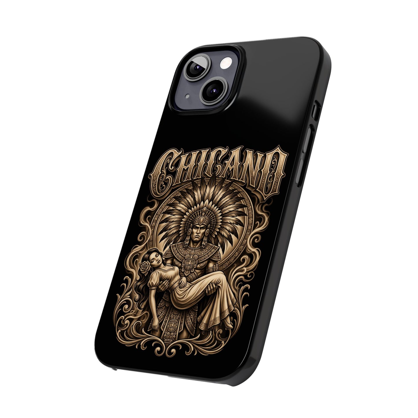 Chicano Aztec Slim Phone Case  Protective Cover