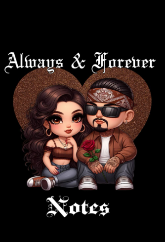 Paperback Always & Forever Oldies song notebook with 200 lined pages and a decorative cover by Kadric Publishing.