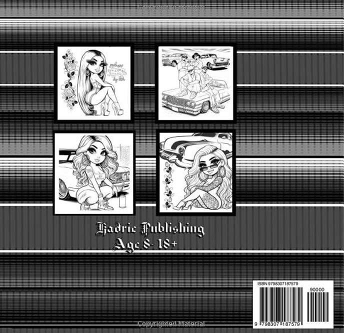 Chibi-Cholas Coloring Book: 30 Unique Images