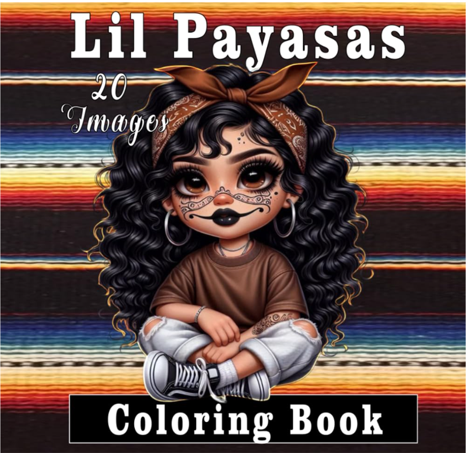 Lil Payasas Coloring Book - 20 Easy Images Paperback