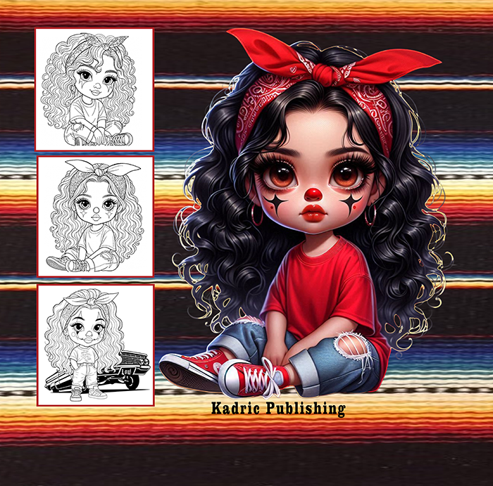 Lil Payasas Coloring Book - 20 Easy Images Paperback