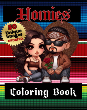 Homies Coloring Book for Lowriders